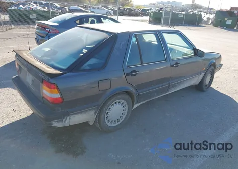 1990 Saab 9000 z USA, uszkodzony, nr VIN YS3CL58L8L2001799